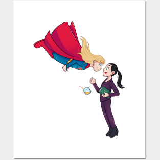 Chibi Supercorp Posters and Art